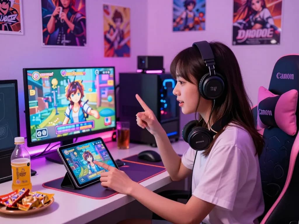 Engaging female protagonist in adult visual novel games, showcasing vibrant settings and interactive gameplay.