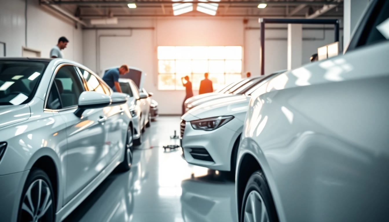 Leasing Rückläufer Aufbereitung München bietet professionelle Autopflege in einem modernen Umfeld.