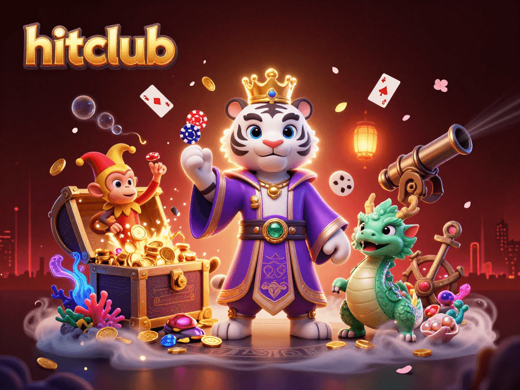Experience thrilling gameplay at hitclub with a vibrant scene featuring iconic casino elements.