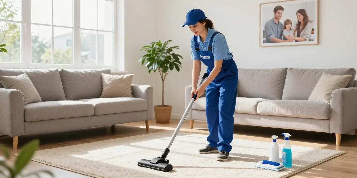 Residential cleaning by Skenda Reinigungen showcasing professional techniques in Bern.