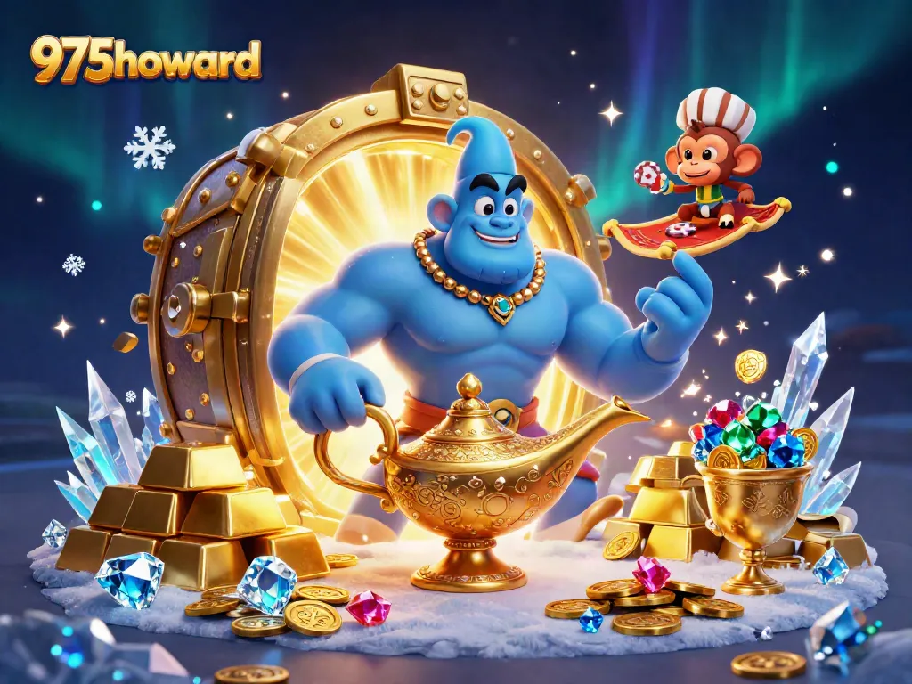 Experience thrilling wins at 975howard with dazzling casino elements and a lively genie scene.