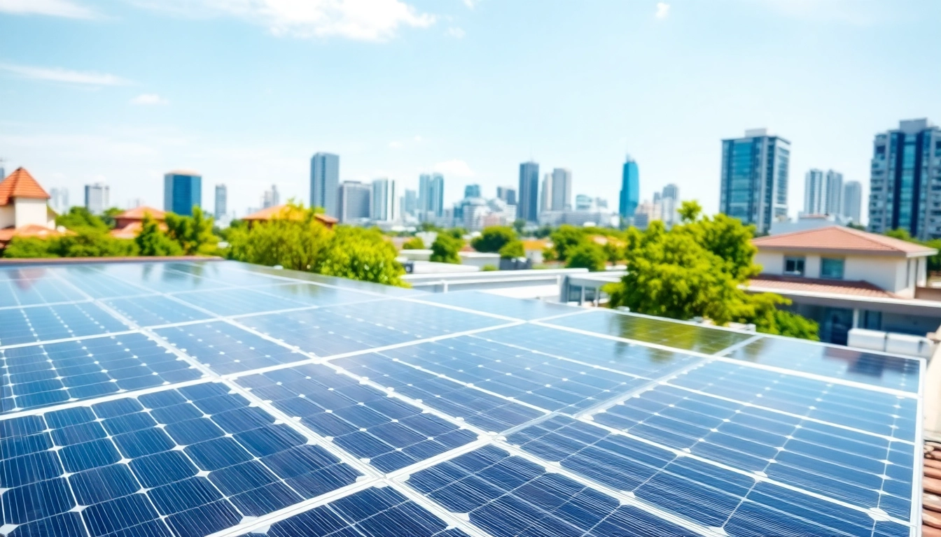 Die Kosten für eine Pv anlage kosten wien direkt auf einem typischen Wohngebäude gezeigt.