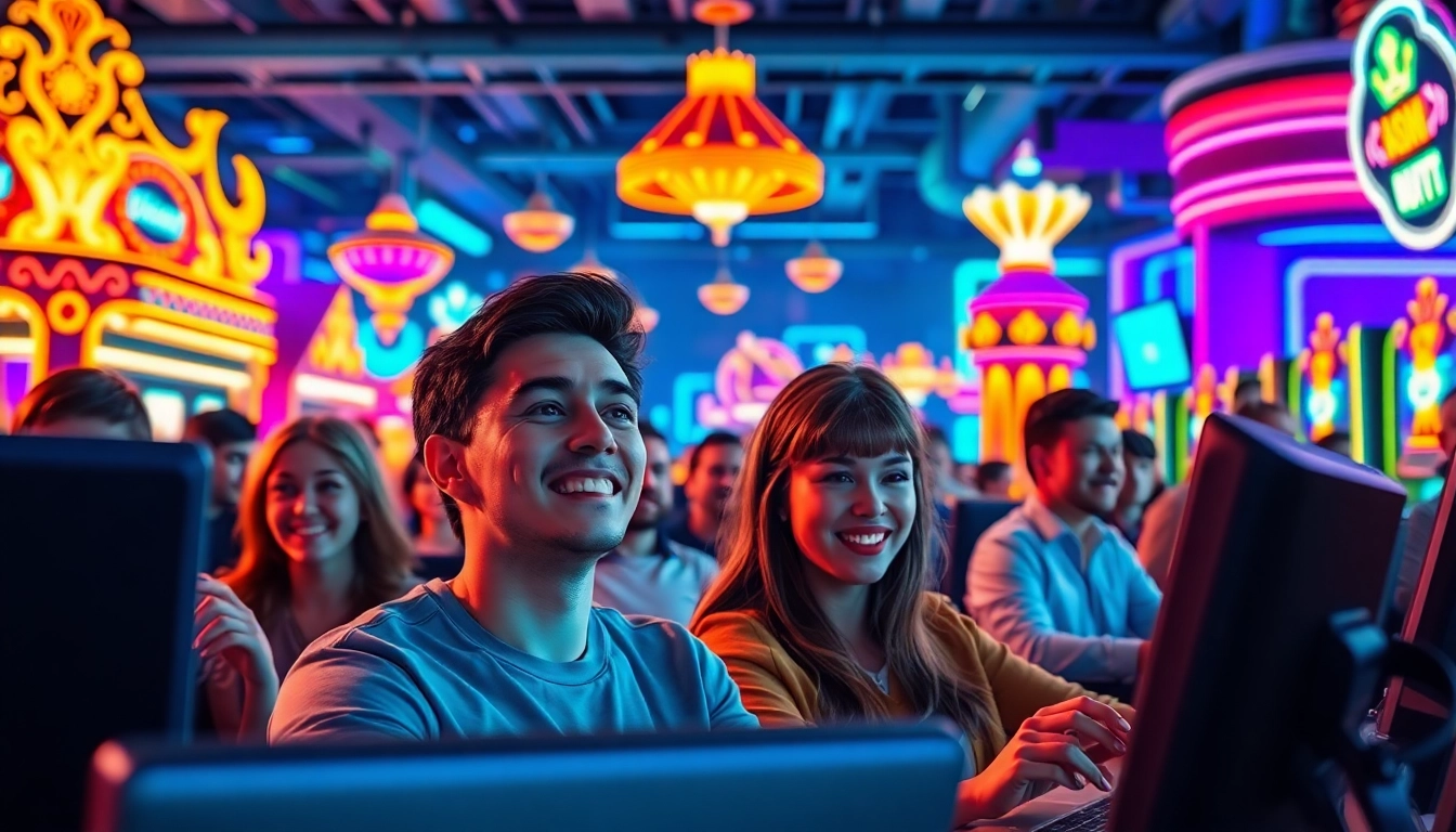 A magyar online kaszinó játékosai élvezik a játék izgalmát egy virtuális környezetben.